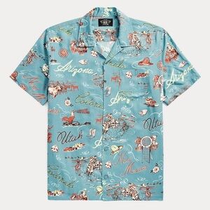 RRL Ralph Lauren Western Ranch Camp shirt